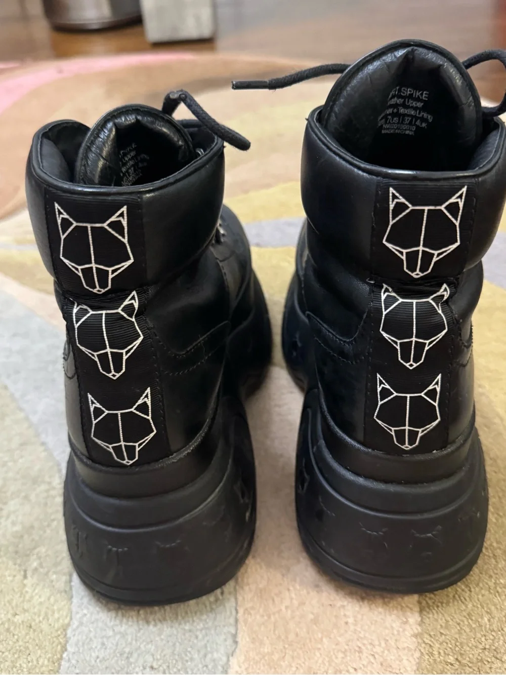 Naked Wolfe chunky platform
